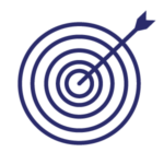 bullseye symbol with arrow in it
