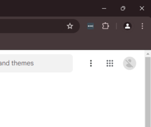 Showing the LastPass added as an extension and not signed in properly.